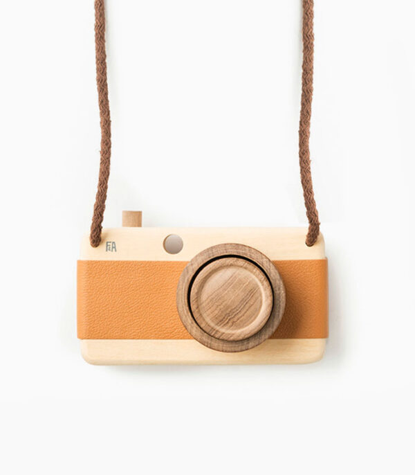 Photo camera wooden model - Görsel 2