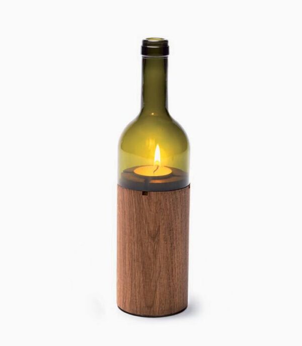 Wine bottle lantern - Görsel 3